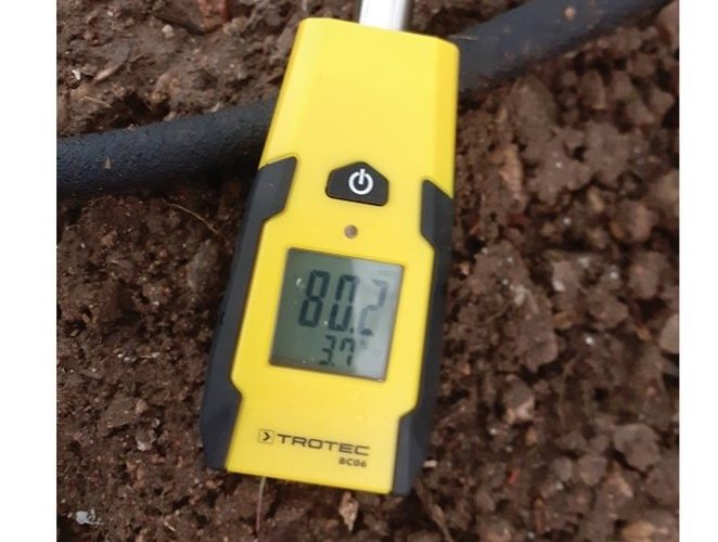 appareil pour mesurer le taux d'humidité